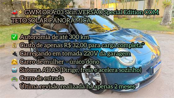 GWM ORA 03 48 KW ELÉTRICO SKIN SPECIAL EDITION